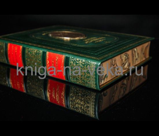 Подарочный набор «Охотник»: книга с расписным обрезом и барельефом, нож, ремень, короб